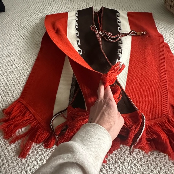 Vintage poncho - Picture 3 of 7